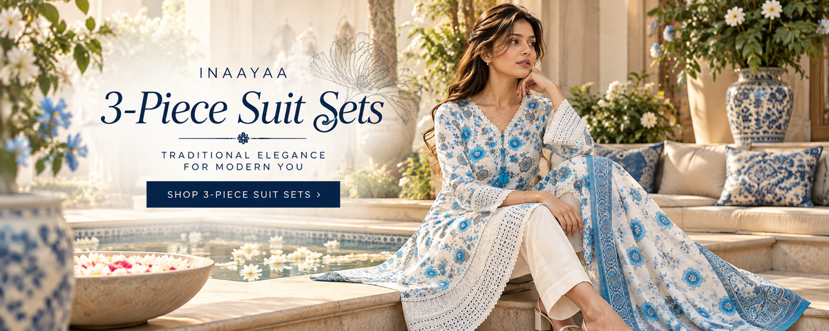 Inaayaa 3-piece suit sets